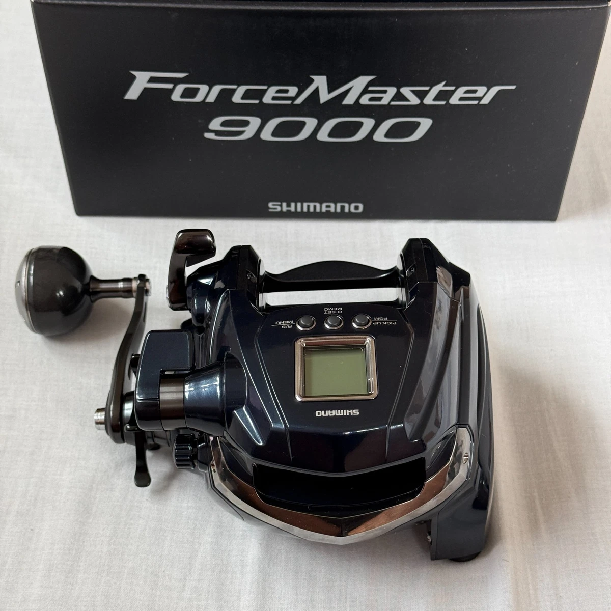 Shimano 20 Force Master 9000 Electric Reel English Display Right