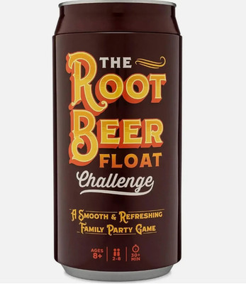 The Root Beer Float Challenge - Party Food Card Game for Family - Age 8+