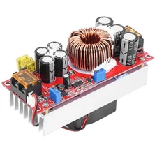 1500W DC-DC Boost Converter 10-60V to 12-97V Step Up Voltage Regulator Module...