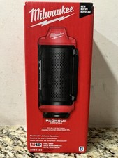 Milwaukee 2955-20 M12 12V PACKOUT Cordless Bluetooth Jobsite Speaker USB NEW