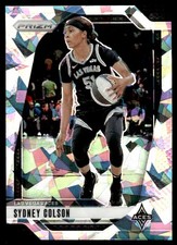 Sydney Colson Cracked Ice #73 2024-25 Panini Prizm WNBA Card Las Vegas Aces