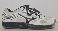 Mizuno Cyclone Speed 3 Womens Size 8 Shoes Black White Lace Up Volleyball Shoe