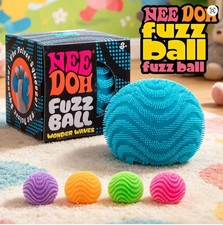 NeeDoh Fuzz Ball Wonder Waves Squishy Stress Ball Nee Doh Fuzzball New