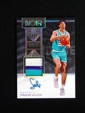 Tidjane Salaun 2024-25 Panini Noir #366 RC Rookie Patch Auto RPA #57/99