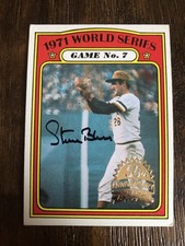 Steve Blass - Autographed / Signed 1972 Topps  Buyback - 1971 World Series  #229