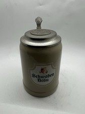 CERAMIC 0.5L 500 ML BEER ALE STEIN TANKARD SCHWABEN BRAU GERMAN STUTTGART