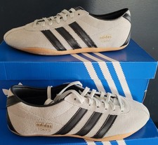 NEW ADIDAS ORIGINALS TOKYO "WONDER SILVER/CORE BLACK " SHOES WOMEN'S US 7