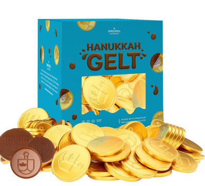 Chocolate Coins, Nut-Free, Made with Premium Belgian Milk Chocolate, Kosher Dair