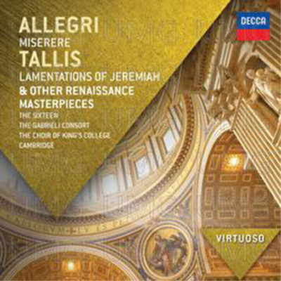 Gregorio Allegri Allegri: Miserere/Tallis: Lamentations of Jeremiah... (CD)