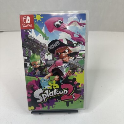 Nintendo Splatoon 2 Video Game Cartridge and Case for Switch Tested