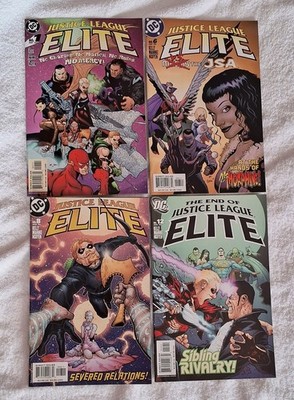 Justice League Elite #1,6,8,12 (DC Comics September 2004)