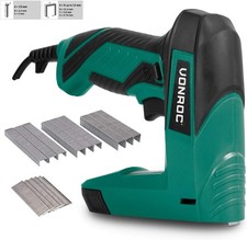 VONROC Elektro Tacker & Nagelpistole - 2in1 Tacker für Holz, Elektrischer Nagler