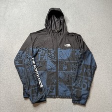 North Face Jacket Boys XL Black Full Zip Outdoors Mountains Hiking Windwall
