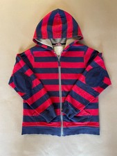 Hanna Andersson Hoodie Unisex Gender Neutral size 10-12 years Red and Blue