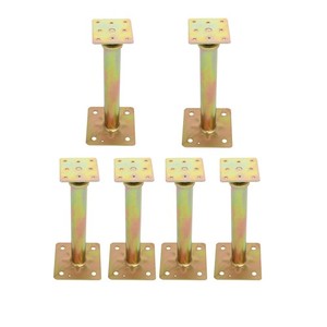 6 Pack Adjustable Floor Jacks for House Foundation Support 11.6-16 inch