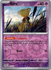 ABRA 080/167 COMMON TWILIGHT MASQUERADE POKEMON REVERSE HOLO NM
