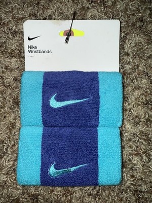 Nike Swoosh Doublewide Wristbands Adult Deep Night/Dusty Cactus Sample
