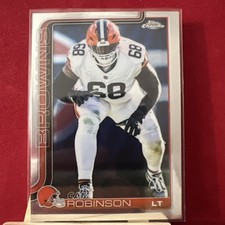 2025 Topps Chrome - Cam Robinson #124 Cleveland Browns