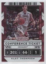 2020 Contenders Draft Picks Variation Conference Ticket 74/99 Klay Thompson n0j