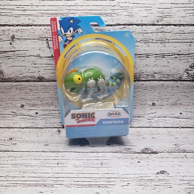 Sonic the Hedgehog NEWTRON 2.5 inch Mini Chameleon Action Figure Jakks 2023 NEW