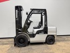 2016 Nissan Pfd70 7,000 Lbs 3 Stage Pneumatic Diesel Forklift Stk 15209