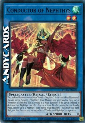 CONDUCTOR OF NEPHTHYS   (Director Of Nephtys)   Super R   PHRA EN030   YUGIOH!