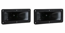 3 x 7.25" Horn Tweeter Speakers Piezo Replacement Loudspeakers PAIR NEW 2 