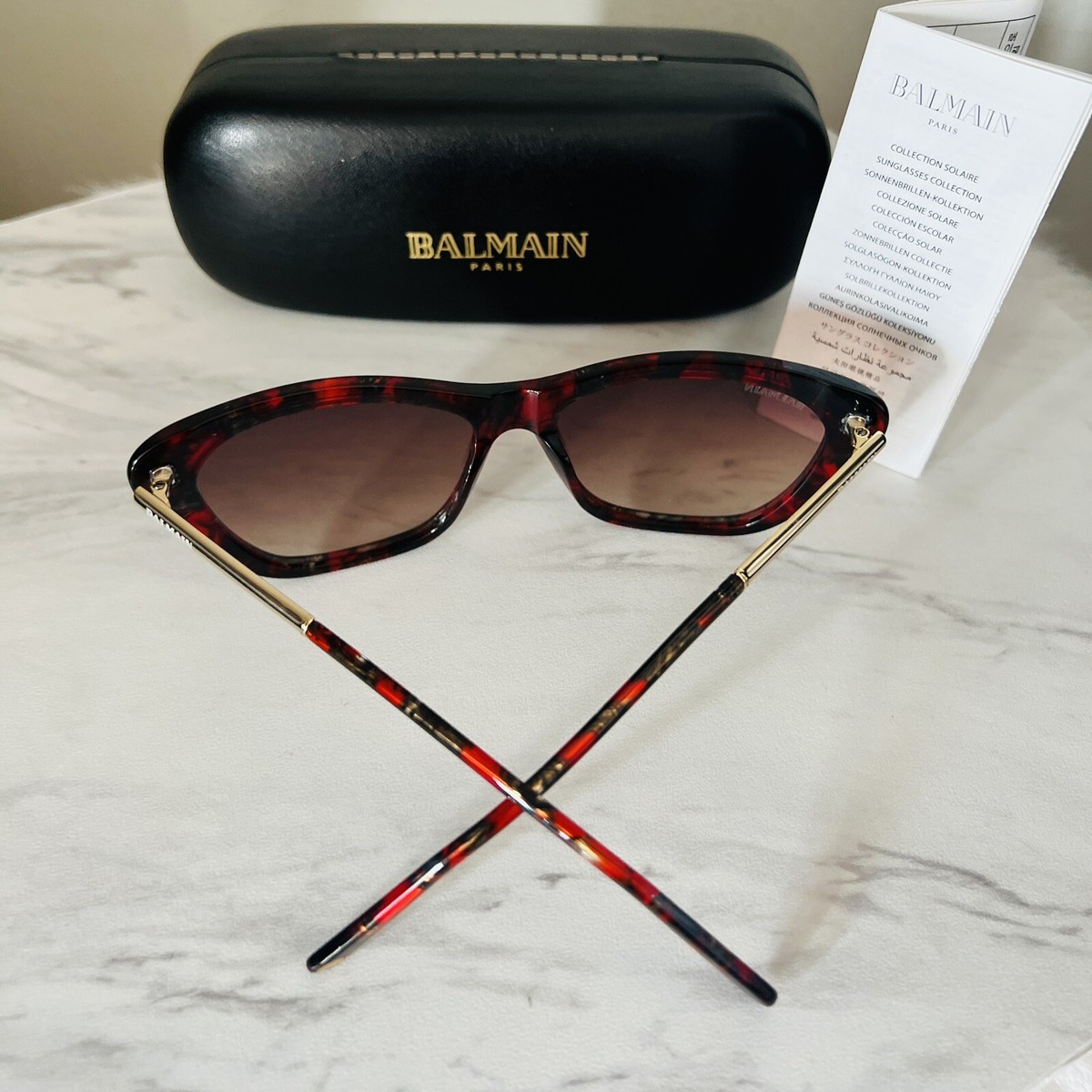 Balmain 56mm Modified‎ Cat Eye Sunglasses Balmain 56mm Modified Cat Eye Sunglasses | eBay main image 3