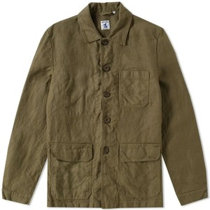 linen chore coat