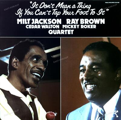 Milt Jackson & Ray Brown & Cedar Walton - It Don't Mean A Thing If You LP .