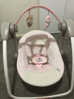 ingenuity comfort 2 go portable swing audrey