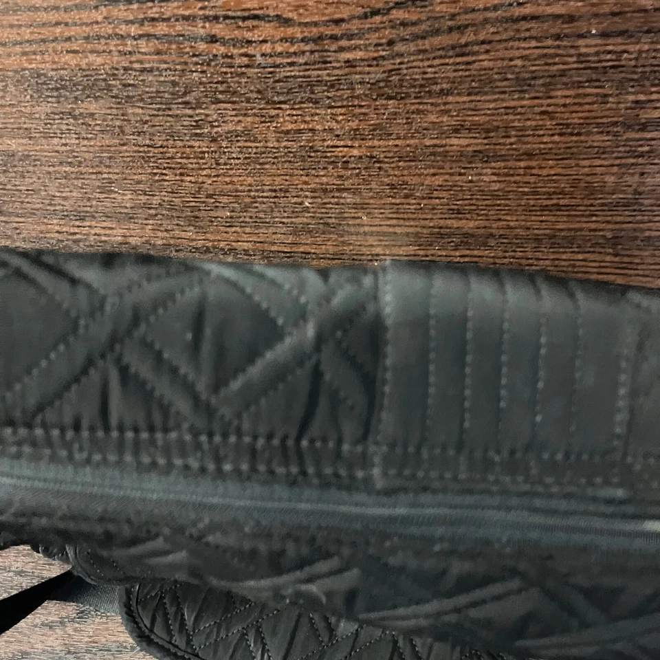 Детская сумка Vera Bradley Messenger стеганая классическая черная - Изображение 4 из 4