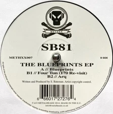 SB81 - The Blueprints EP 12" Vinyl Metalheadz Goldie Jungle Drum&Bass 2014 VG+