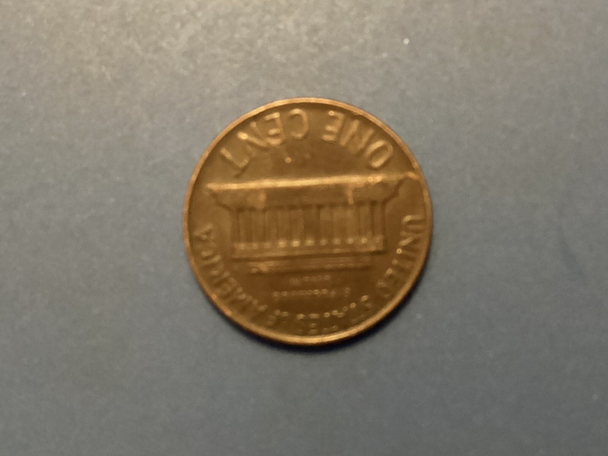【値下げ不可】SIMPLYCOMPLICATED MEMORIAL 1964 D Lincoln Memorial Penny Error No “FG” (designer initials) on