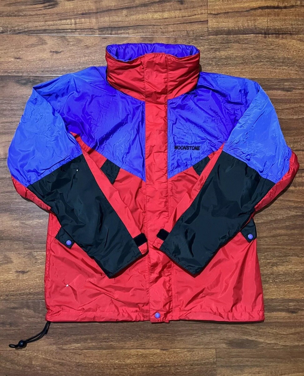 VTG Moonstone Jacket Men's Medium Colorblock Gore-Tex Vents Soft Shell