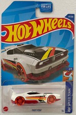 Hot Wheels 2022 HW Speed Team Series #2/5 Fast Fish #HCX67 1:64 Scale