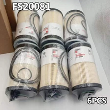 6PCS  FleetGuard  Fuel Filter Water Separator Replace A0000904851 FS20081