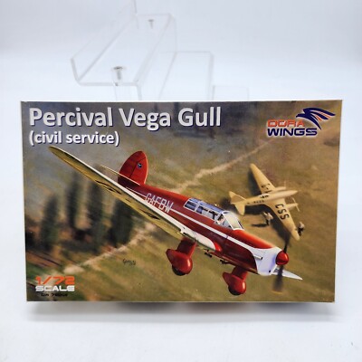Dora Wings 72002 1:72 Percival Vega Gull with Civil Registrations Open Box New