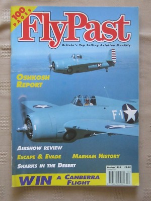 FLYPAST - OCT 1995 - MARHAM HISTORY - ESCAPE & EVADE