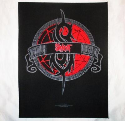 Slipknot Crest Large Back Patch Heavy Metal