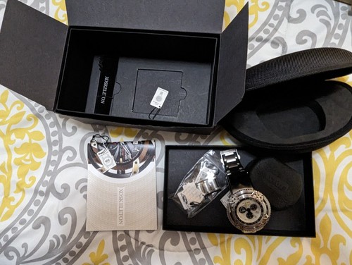 XOSKELETON BARRACUDA Limited Edition #054/400 Chronograph Alarm Swiss Made Watch - Picture 2 of 23