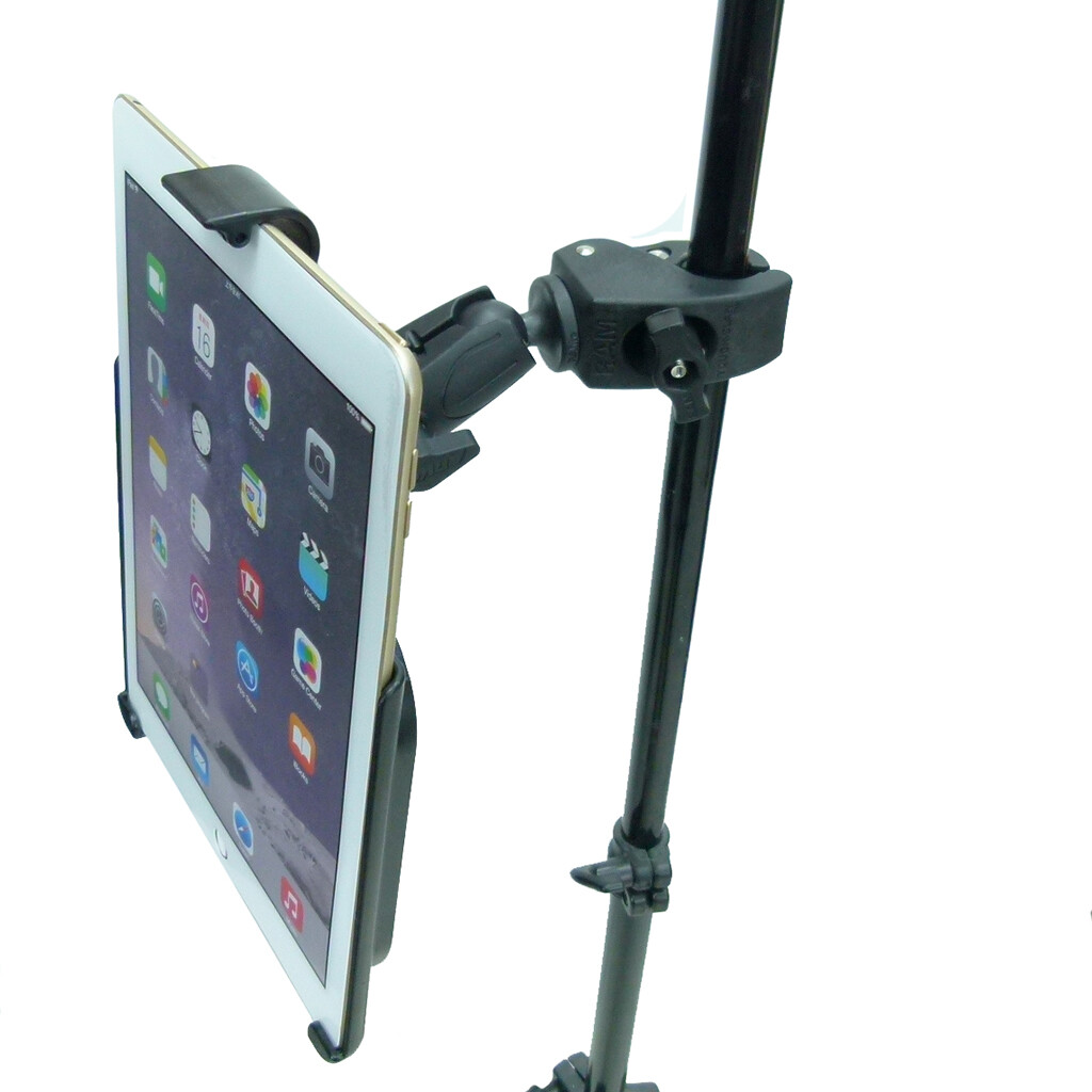 Extended Tough Clamp Music Microphone Stand Mount for Apple