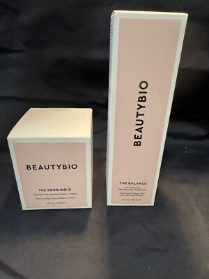 New & Sealed BEAUTYBIO The Balance 6 fl. oz & The Zenbubble 1.7 fl oz