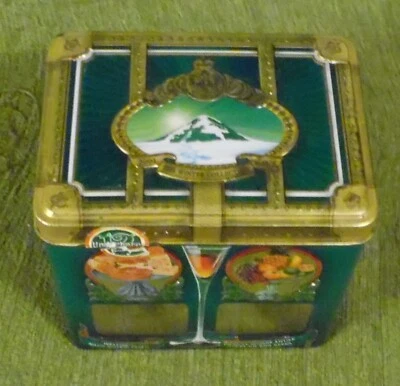 Alte Dose , Blechdose , Underberg 1998 , 12 x 9 x 12 cm - Bild 1 von 4