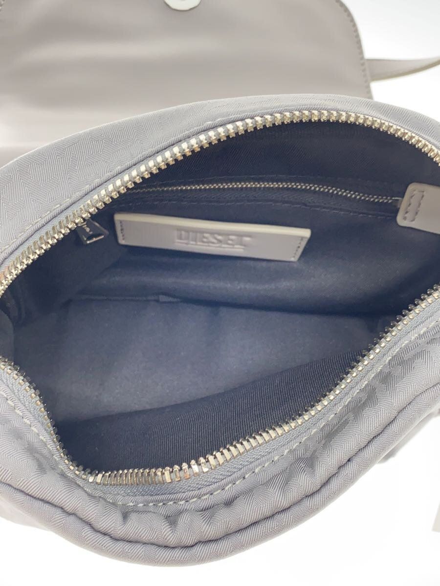 DIESEL X09643 NYLON MONO MINI MESS COLOUR Gray SHOULDER BAG DIESEL X09643 NYLON MONO MINI MESS COLOUR Gray SHOULDER BAG