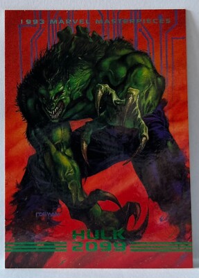 1993 Marvel masterpieces #20 Hulk 2099 NS2 | eBay