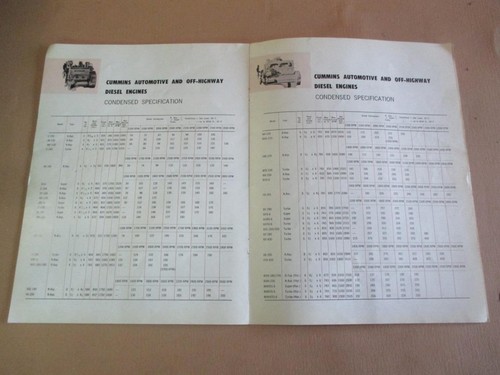 Folleto, Cummins Diesel Australia, de colección - Imagen 4 de 6