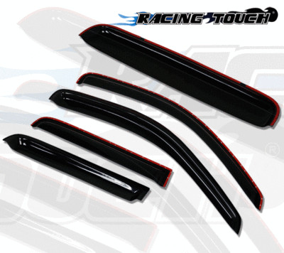 In-Channel 2mm Visors Deflector Rain Guard Sunroof 5pc For Nissan Titan