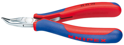 Knipex 3532115ESD Electronics Pliers Esd With Multi-Component Grips 4 1/2 In