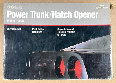 Chemera Hitachi Power Trunk / Hatch Opener Model 80137 Vintage New Open Box